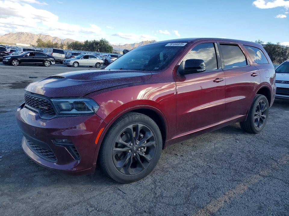 DODGE DURANGO 2021 with VIN 1C4RDHDG5MC640954 - Photo from auction