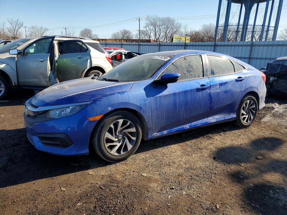 HONDA CIVIC 2016 with VIN 19XFC2F76GE068600 - Photo from auction