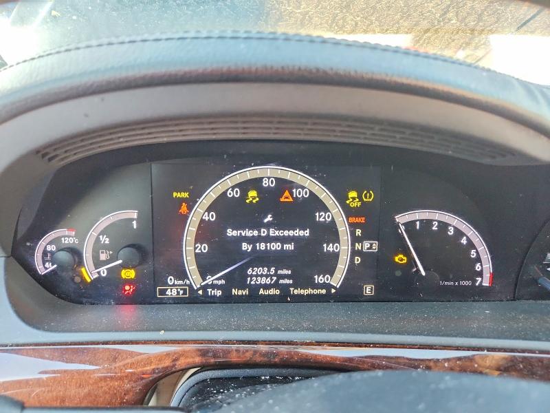 Photo 9 from auction – 2013 MERCEDES-BENZ S with VIN WDDNG9EB7DA501909