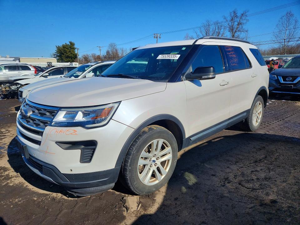 FORD EXPLORER 2018 with VIN 1FM5K8D89JGB37795 - Photo from auction