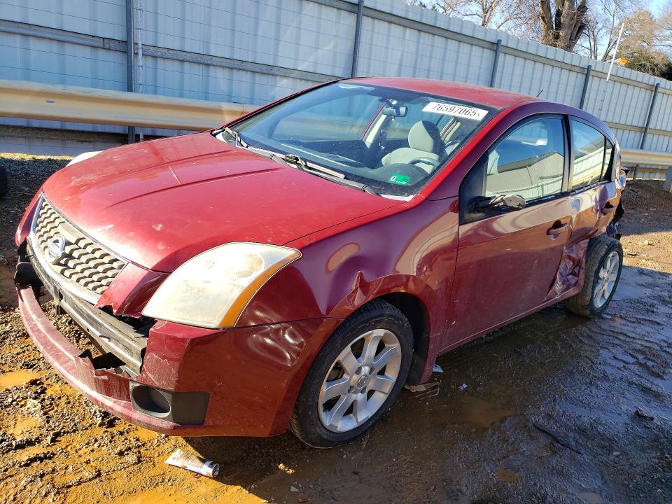 NISSAN SENTRA 2007 with VIN 3N1AB61E67L675184 - Photo from auction