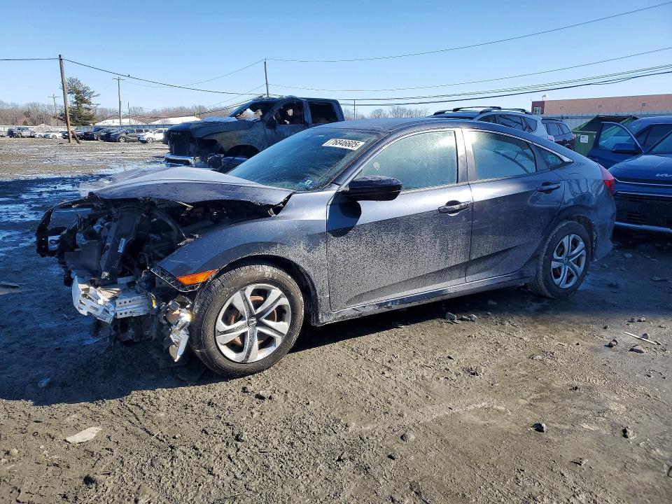HONDA CIVIC LX 2017 with VIN 19XFC2F51HE225028 - Photo from auction