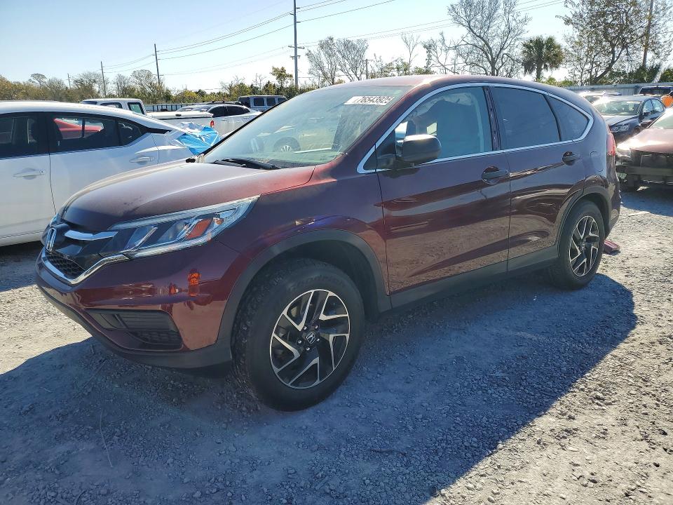 HONDA CR-V SE 2016 with VIN 2HKRM3H43GH534904 - Photo from auction