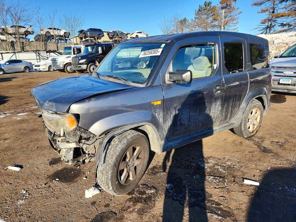 HONDA ELEMENT EX 2010 with VIN 5J6YH2H72AL004411 - Photo from auction