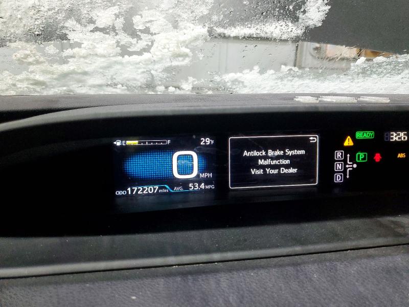 Photo 9 from auction – 2016 TOYOTA PRIUS with VIN JTDKBRFU6G3022207