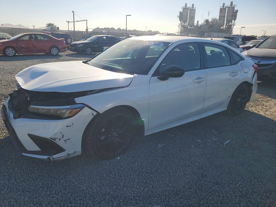 HONDA CIVIC 2022 with VIN 2HGFE2F52NH528881 - Photo from auction