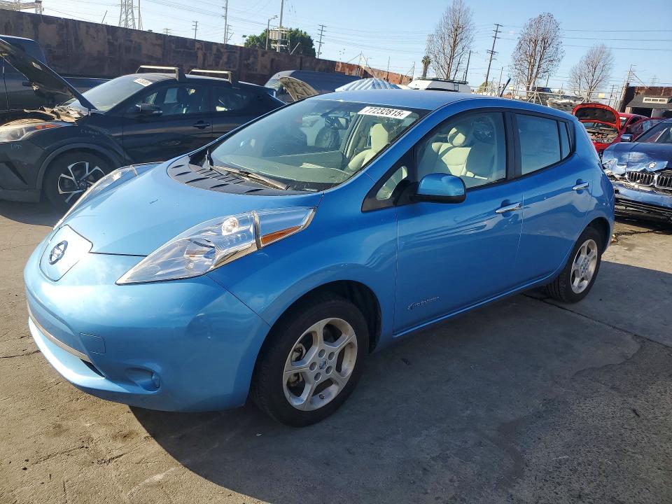 NISSAN LEAF S 2013 مع رقم تعريف المركبة 1N4AZ0CP7DC421405 - صورة من المزاد