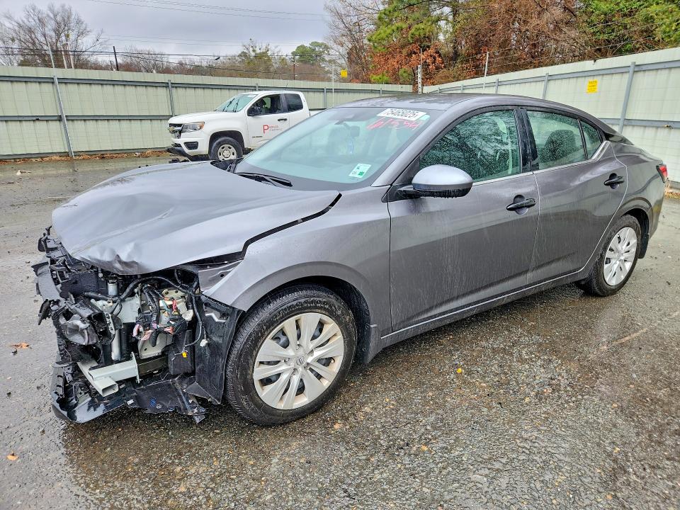 NISSAN SENTRA 2025 with VIN 3N1AB8BV1SY339786 - Photo from auction