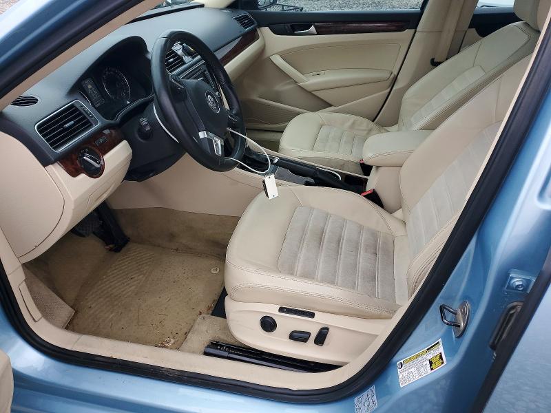 Photo 7 from auction – 2013 VOLKSWAGEN PASSAT with VIN 1VWCN7A30DC107583