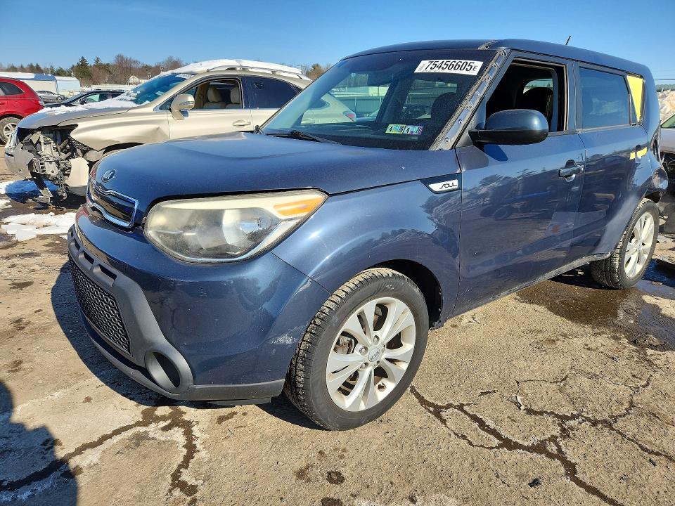 KIA SOUL + 2015 مع رقم تعريف المركبة KNDJP3A51F7193352 - صورة من المزاد