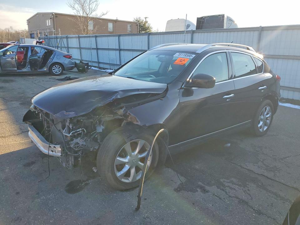 INFINITI EX35 2010 with VIN JN1AJ0HR7AM750058 - Photo from auction