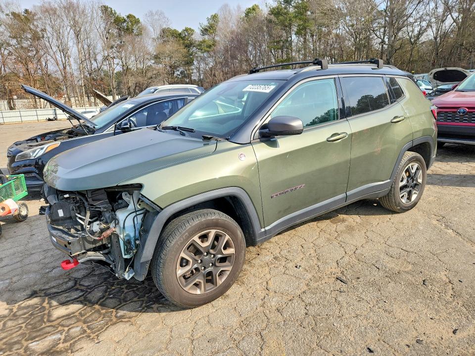 JEEP COMPASS 2018 with VIN 3C4NJDDB9JT241193 - Photo from auction