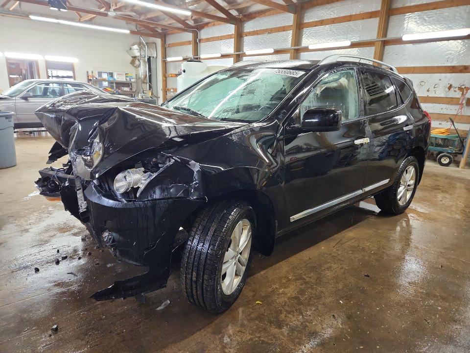 NISSAN ROGUE 2013 with VIN JN8AS5MT5DW025290 - Photo from auction