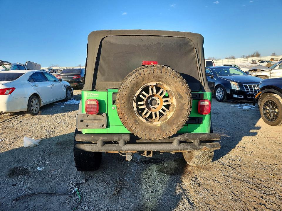 Photo 6 from auction – 2004 JEEP WRANGLER with VIN 1J4FA39S24P752268