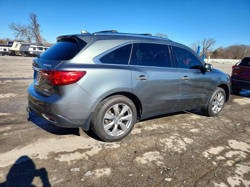 Photo 3 from auction – 2014 ACURA MDX ADVANC with VIN 5FRYD4H8XEB010213