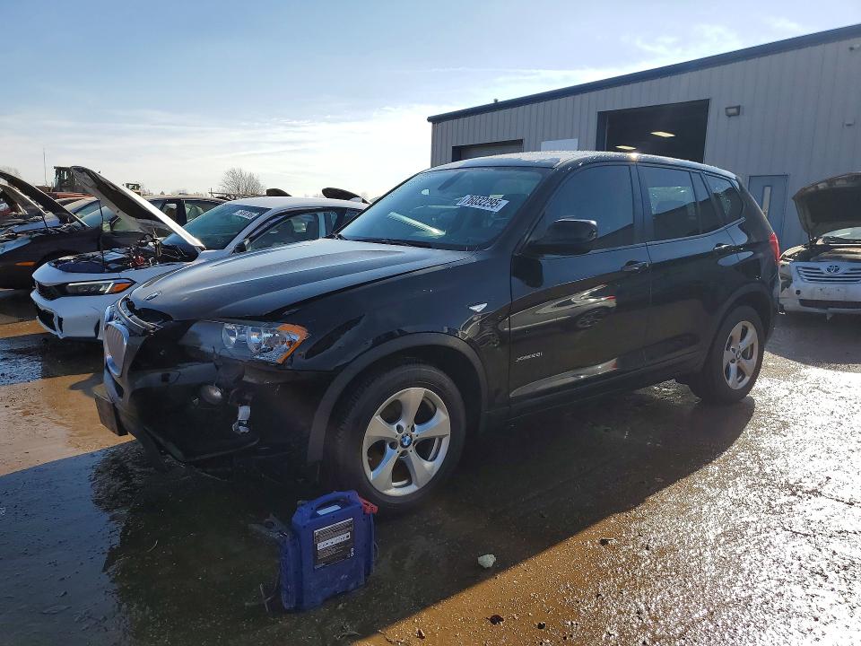 BMW X3 XDRIVE2 2011 with VIN 5UXWX5C58BL714971 - Photo from auction