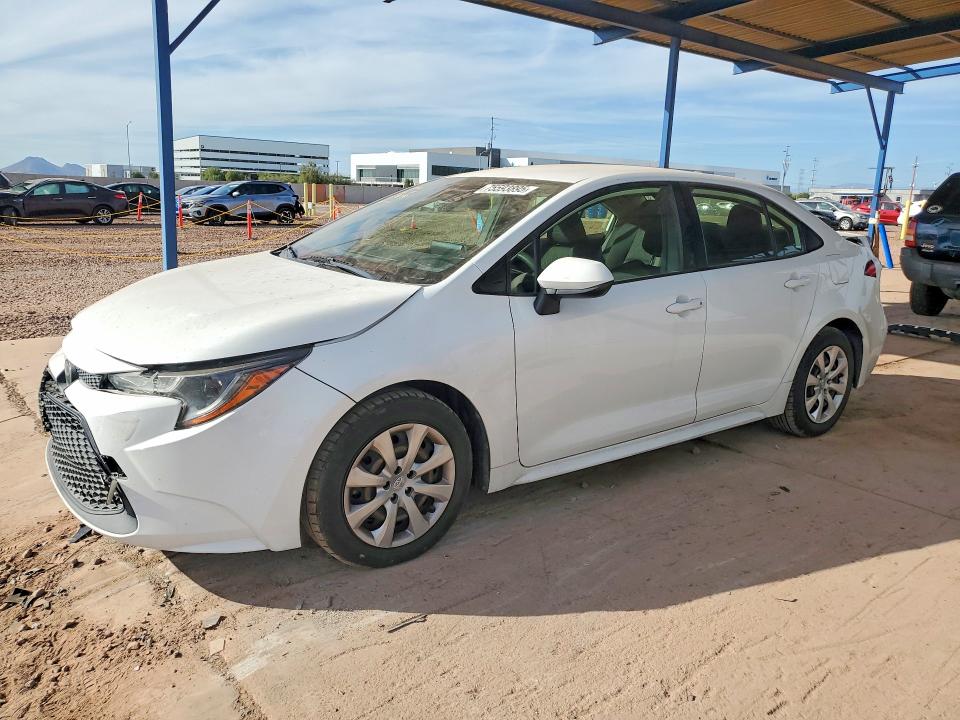 TOYOTA COROLLA 2020 with VIN JTDEPRAE9LJ085077 - Photo from auction