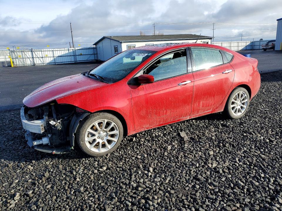 DODGE DART LIMIT 2013 with VIN 1C3CDFCH3DD306344 - Photo from auction