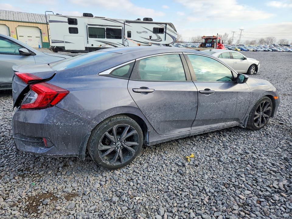 Photo 3 from auction – 2020 HONDA CIVIC SPOR with VIN 19XFC2F87LE023233