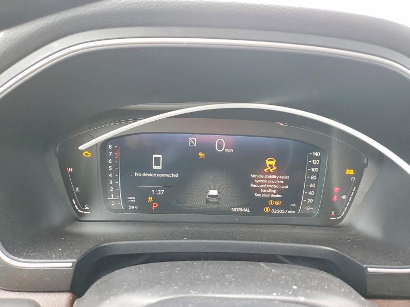 Photo 9 from auction – 2025 HONDA PILOT with VIN 5FNYG1H85SB072623