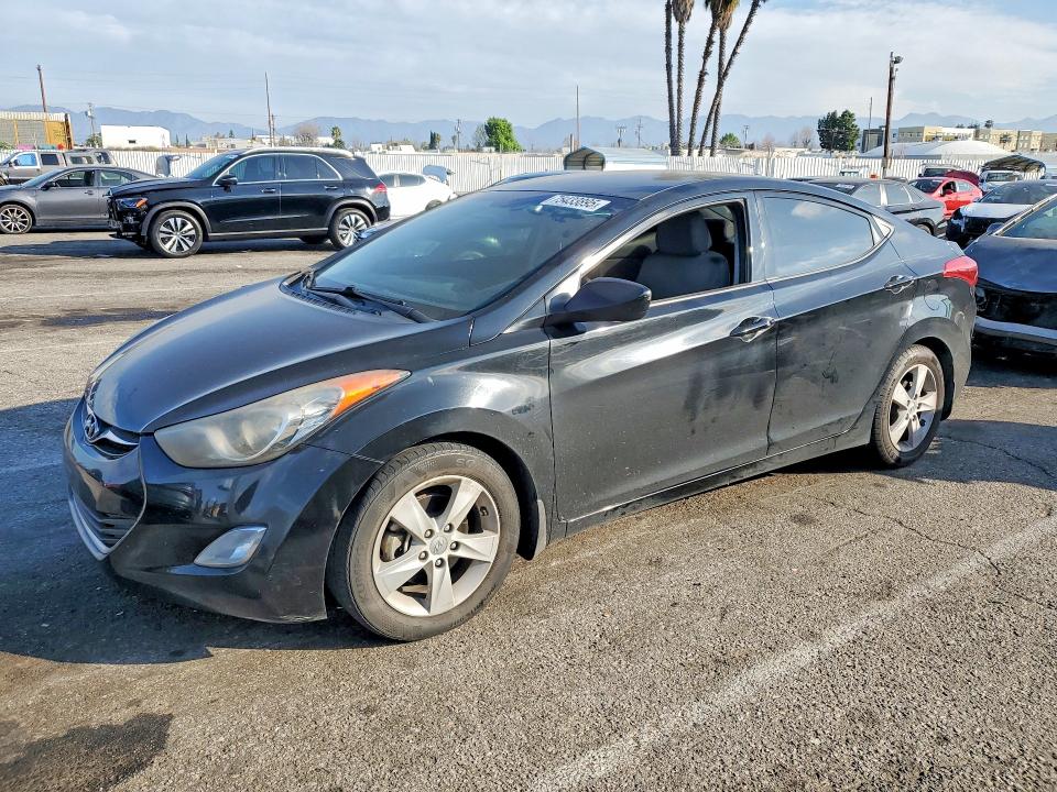 HYUNDAI ELANTRA GL 2013 with VIN KMHDH4AE3DU954750 - Photo from auction
