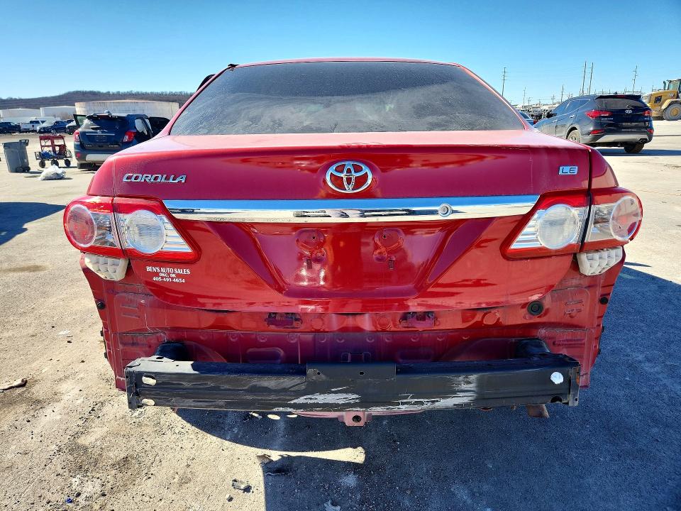 Photo 6 from auction – 2011 TOYOTA COROLLA with VIN JTDBU4EE0B9151668