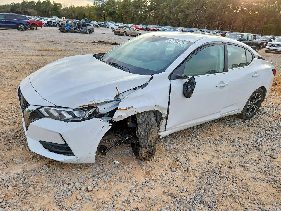 NISSAN SENTRA 2021 with VIN 3N1AB8CV9MY225083 - Photo from auction