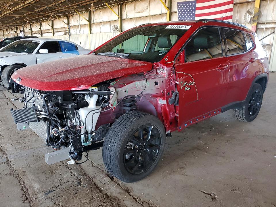 JEEP COMPASS 2025 with VIN 3C4NJDBN9ST533683 - Photo from auction