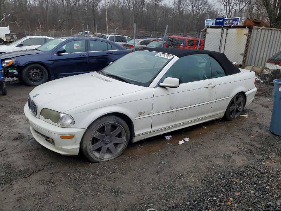 BMW 325 2002 with VIN WBABS33452PG84492 - Photo from auction