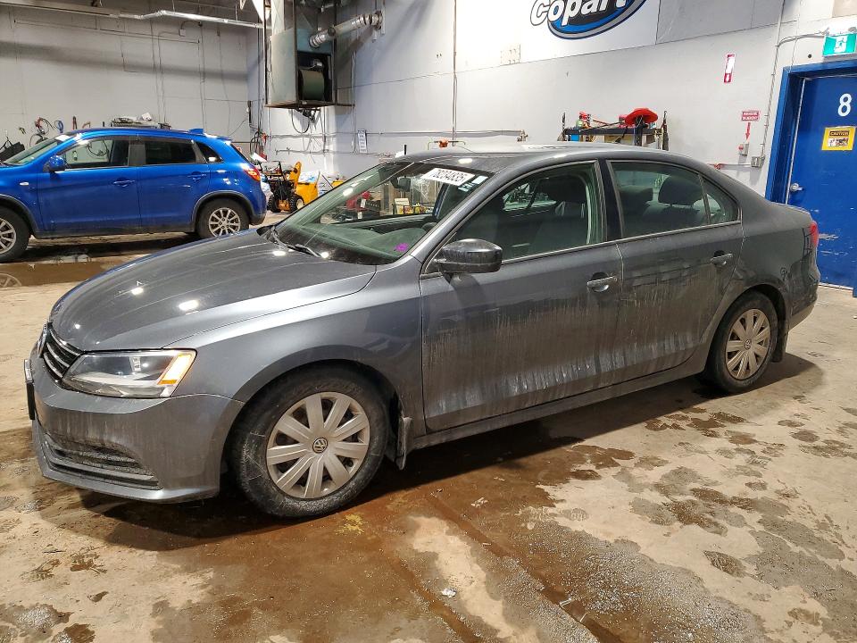 VOLKSWAGEN JETTA 2015 with VIN 3VW2K7AJ0FM255799 - Photo from auction