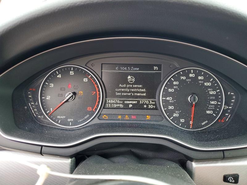 Photo 9 from auction – 2017 AUDI A4 PREMIUM with VIN WAUGNAF43HN000411