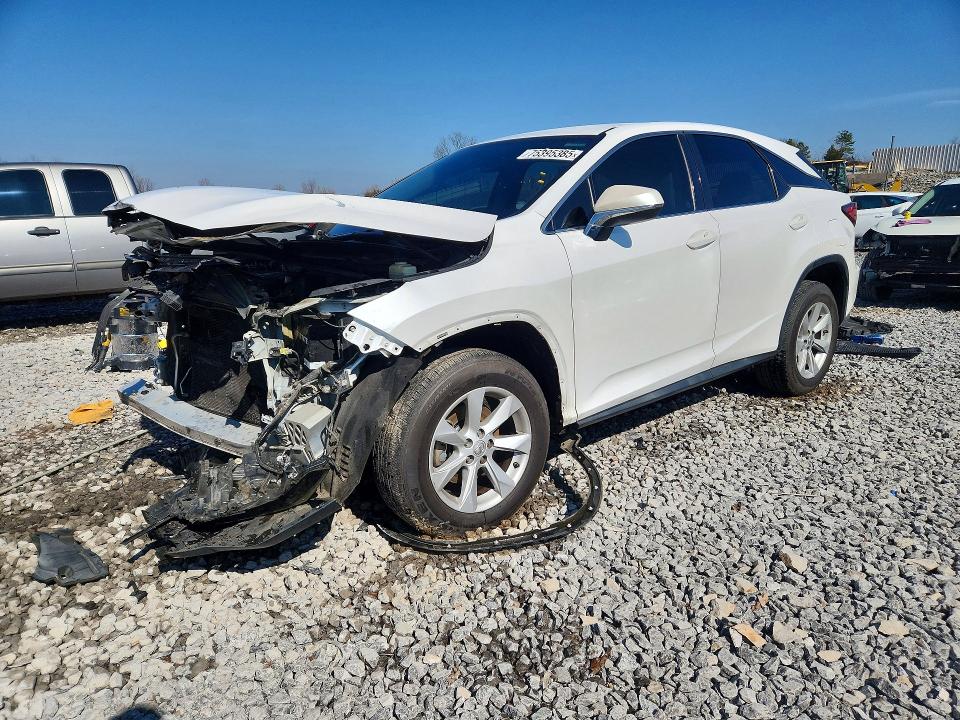 LEXUS RX 2016 with VIN 2T2ZZMCA5GC011452 - Photo from auction