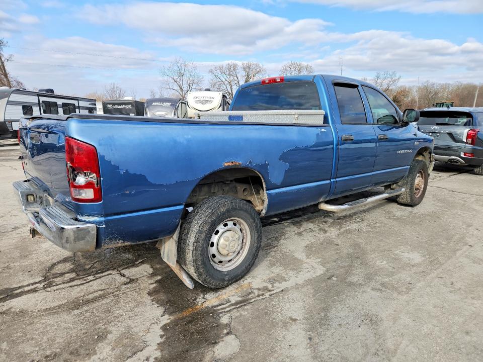 Photo 3 from auction – 2006 DODGE RAM 2500 S with VIN 3D7KS28DX6G283328