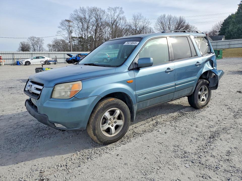 HONDA PILOT 2007 with VIN 5FNYF28427B037549 - Photo from auction