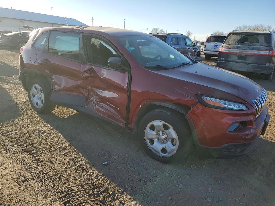 Photo 4 from auction – 2014 JEEP CHEROKEE with VIN 1C4PJLAB2EW288234