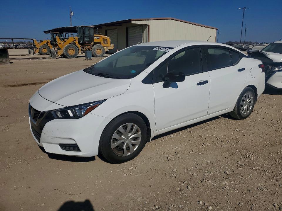 NISSAN VERSA S 2022 with VIN 3N1CN8DV9NL839421 - Photo from auction