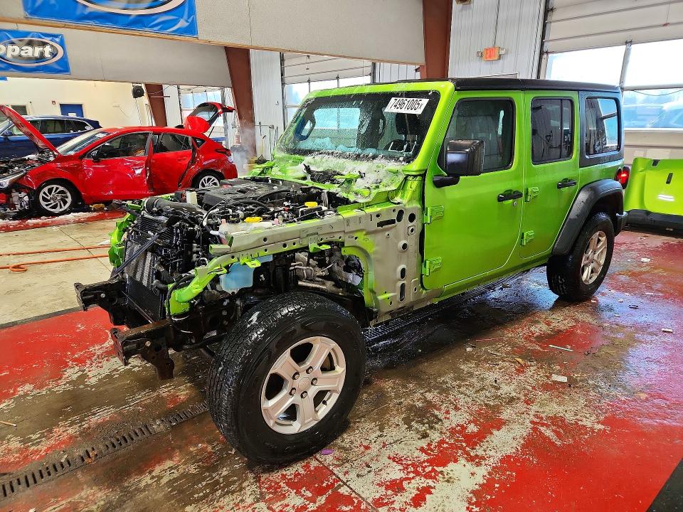 JEEP WRANGLER U 2018 with VIN 1C4HJXDN7JW249487 - Photo from auction