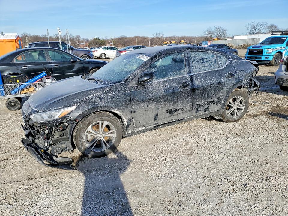 NISSAN SENTRA 2023 with VIN 3N1AB8CV1PY247387 - Photo from auction