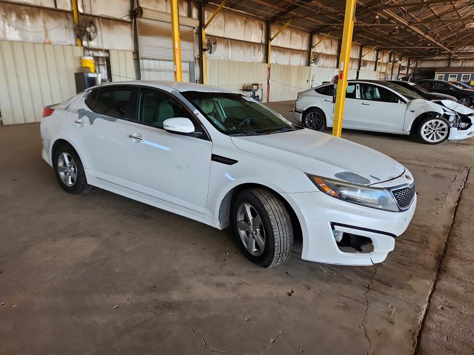 Photo 4 from auction – 2015 KIA OPTIMA with VIN 5XXGM4A75FG367330