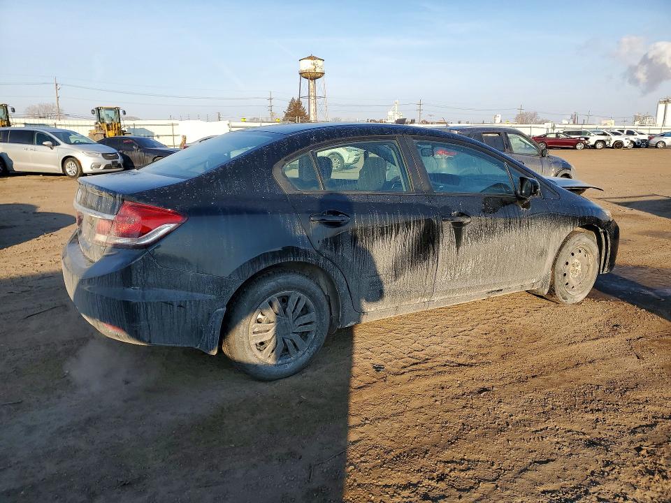 Photo 3 from auction – 2015 HONDA CIVIC with VIN 19XFB2F5XFE040198