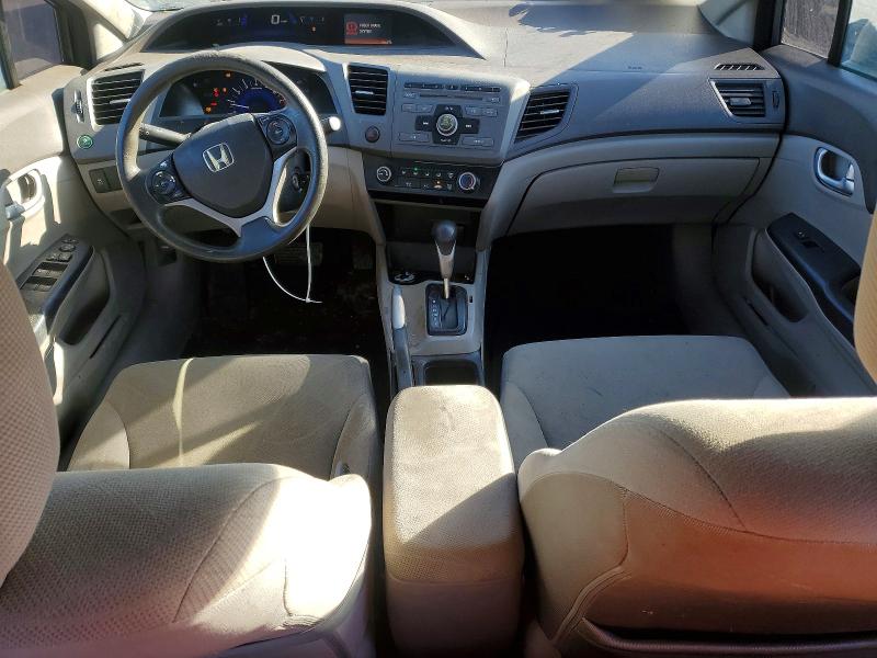 Photo 8 from auction – 2012 HONDA CIVIC LX with VIN 2HGFB2F51CH501399