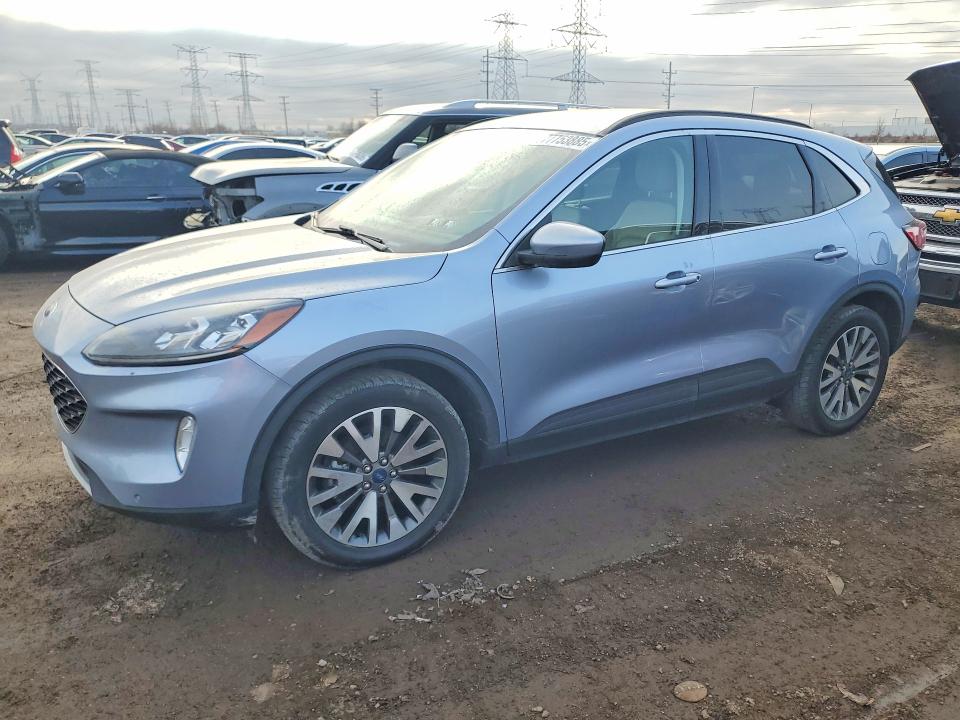 FORD ESCAPE 2022 with VIN 1FMCU9DZ2NUA15125 - Photo from auction