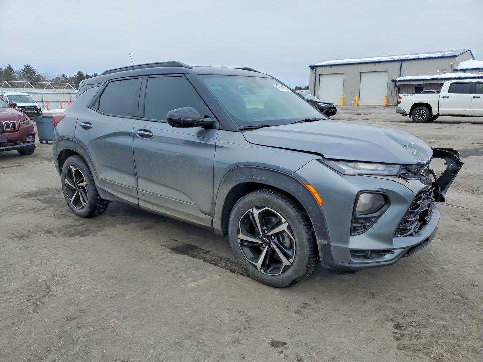 Photo 4 from auction – 2021 CHEVROLET TRAILBLAZER with VIN KL79MTSL1MB086141