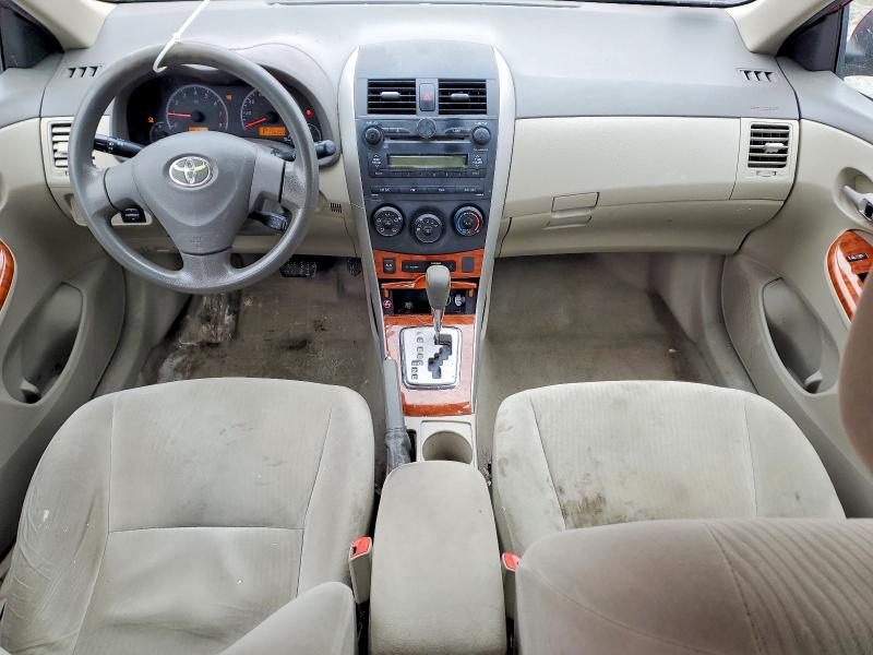 Photo 8 from auction – 2009 TOYOTA COROLLA BA with VIN 2T1BU40E89C104027