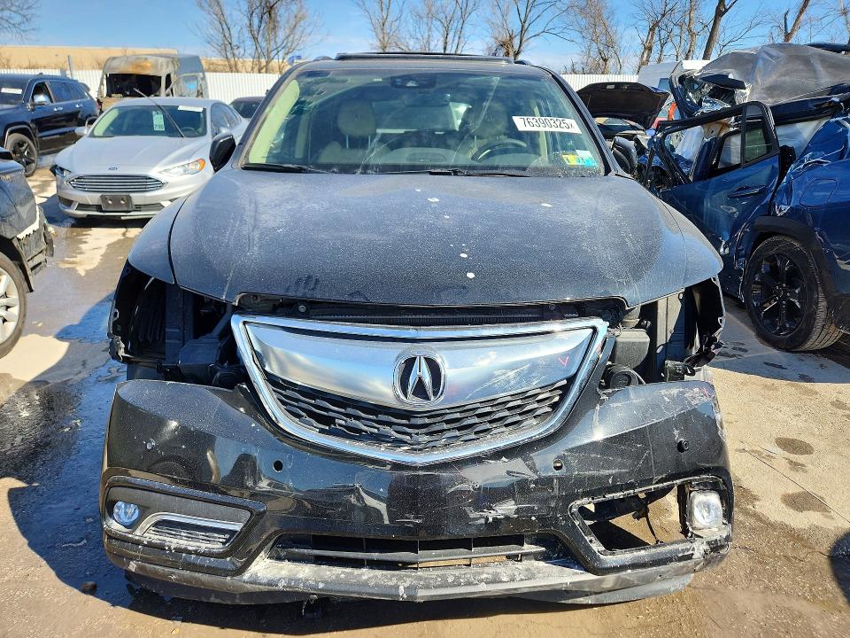 Photo 5 from auction – 2016 ACURA MDX ADVANC with VIN 5FRYD4H91GB041801
