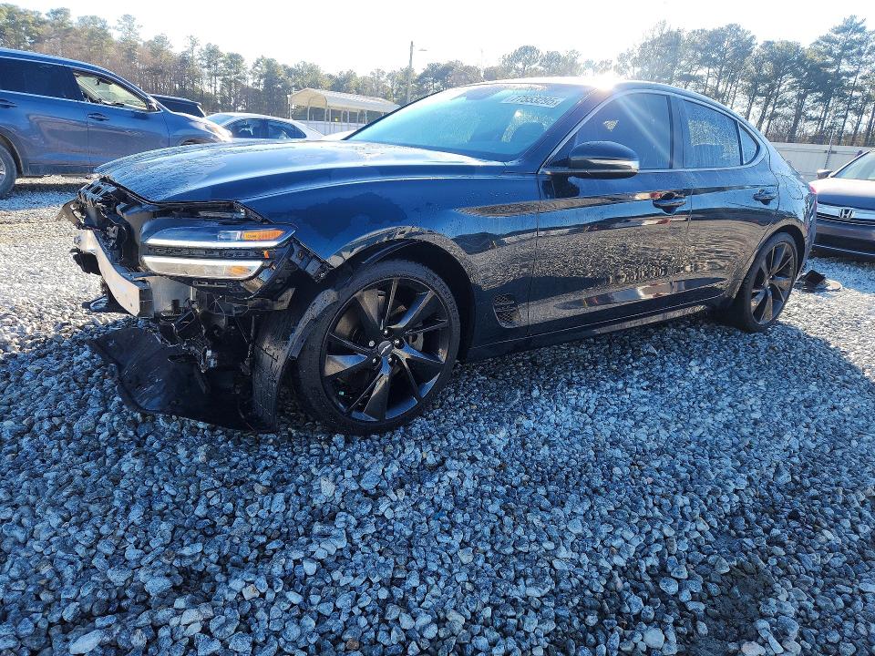 GENESIS G70 2022 with VIN KMTG54TE2NU085391 - Photo from auction