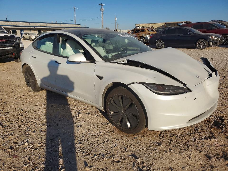 Photo 4 from auction – 2025 TESLA MODEL 3 with VIN 5YJ3E1EAXSF968679