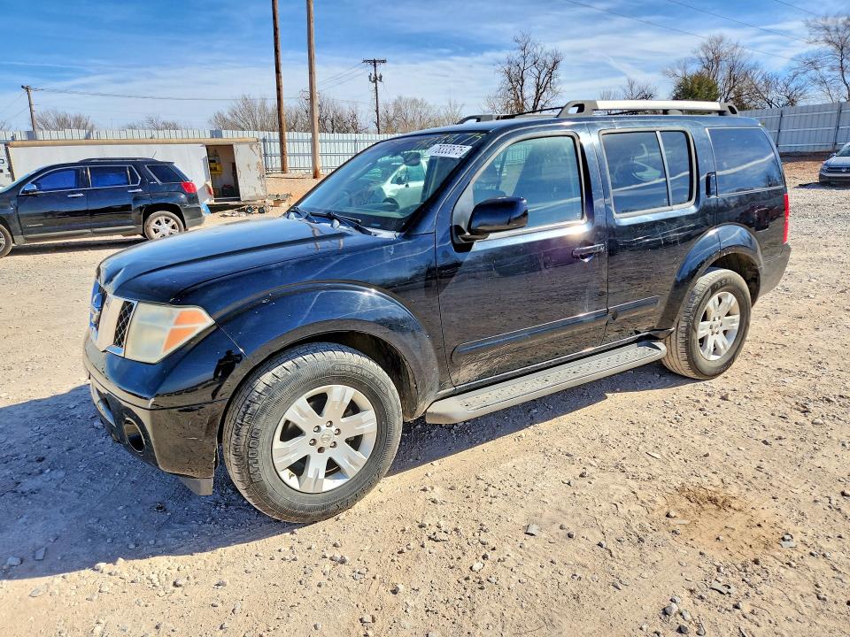 NISSAN PATHFINDER 2007 with VIN 5N1AR18U17C603857 - Photo from auction