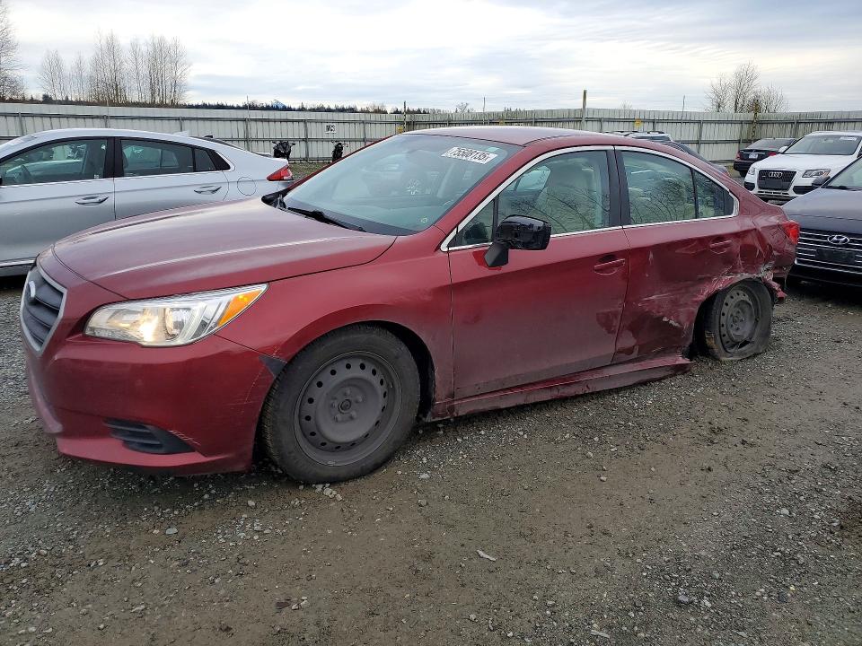 SUBARU LEGACY 2.5 2015 with VIN 4S3BNBA65F3062770 - Photo from auction