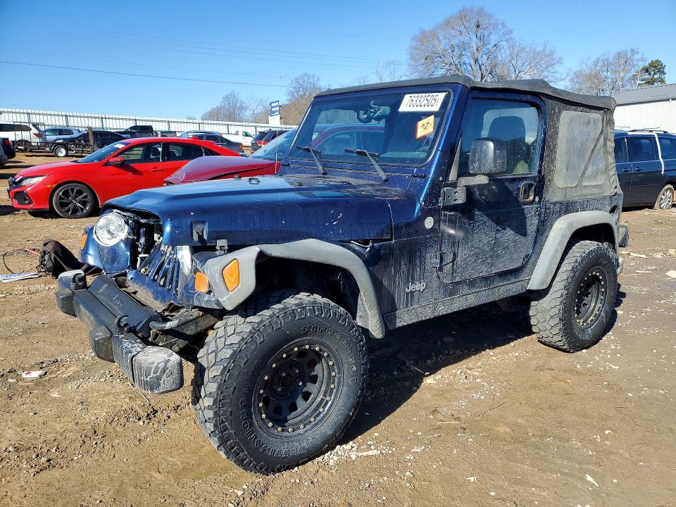 JEEP WRANGLER / 2004 with VIN 1J4FA69S04P710067 - Photo from auction